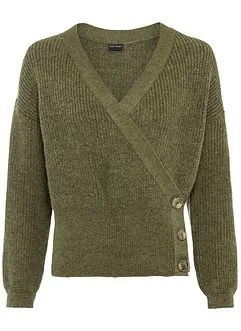 Maglione con effetto a portafoglio, bonprix