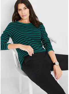 Maglia a maniche lunghe con puro cotone biologico, bonprix