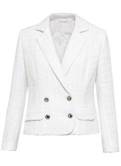Blazer boucl&eacute; con fili lucidi, BODYFLIRT boutique