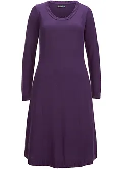 Abito in maglia svasato, bonprix