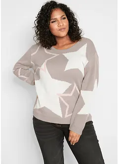 Maglione con stelle, bonprix