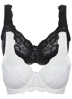 Reggiseno minimizer con spalline imbottite (pacco da 2), bonprix