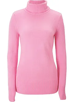 Maglione basic a collo alto, bonprix