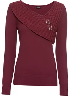 Maglione in filato fine con cotone, bonprix