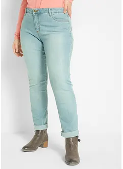 Jeans skinny elasticizzati, vita media, bonprix