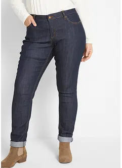 Jeans skinny elasticizzati, vita media, bonprix