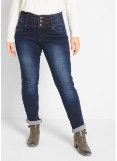 Jeans modellanti gambe-addome-glutei slim, John Baner JEANSWEAR