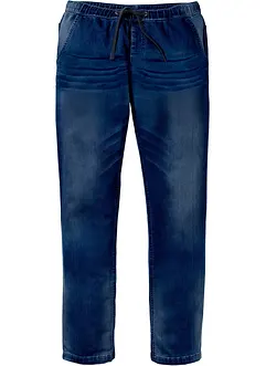 Jeans di felpa slim fit, straight, bonprix