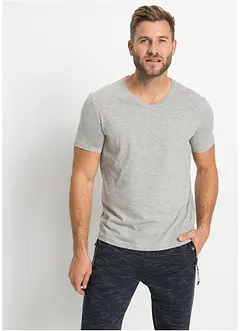 T-shirt con scollo a V (pacco da 3), bonprix