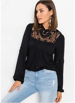 MUST HAVE: maglia con pizzo, bonprix