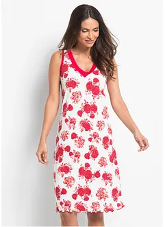 Camicia da notte corta in misto viscosa morbido, bonprix