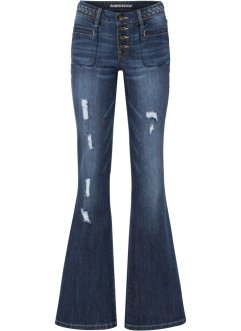 Jeans bootcut con intreccio, RAINBOW