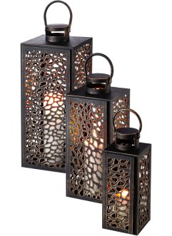 Lanterne da giardino (set 3 pezzi), bpc living bonprix collection