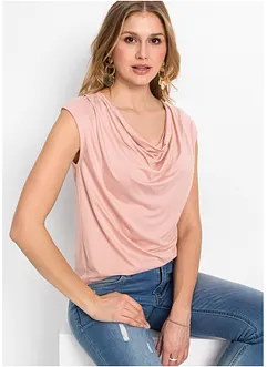 Maglia con scollo a cascata, bonprix