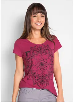 T-shirt in filato fiammato, bonprix