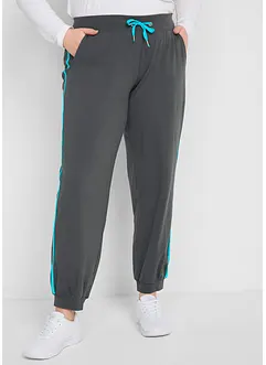 Pantaloni da jogging in cotone alla caviglia, bonprix