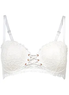 Reggiseno a balconcino in pizzo fine, bonprix