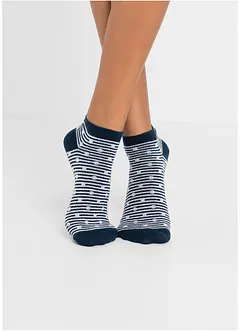 Calzini per sneakers (pacco da 8 paia) con cotone biologico, bonprix