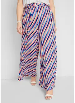 Pantaloni a palazzo in jersey con cinta comoda e tasche laterali, bonprix