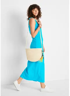 Abito lungo in puro cotone (pacco da 2), bonprix