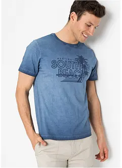T-shirt in puro cotone biologico effetto lavato, bonprix