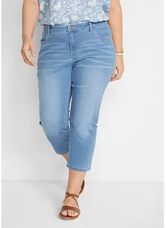 Jeans cropped elasticizzati comfort, bonprix