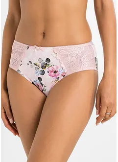 Slip alto con poliammide riciclata (pacco da 2), bonprix