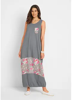 Abito lungo a palloncino in cotone, bonprix