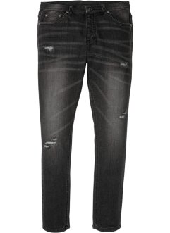 Jeans elasticizzati effetto sdrucito slim fit tapered, RAINBOW