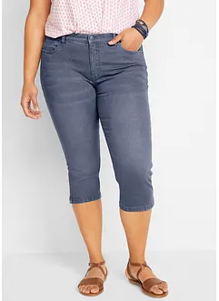 Jeans capri elasticizzati, bonprix