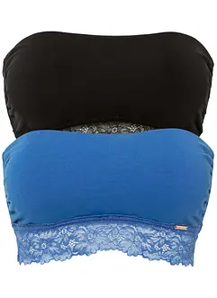 Reggiseno a fascia con cotone biologico Feel Comfort (pacco da 2), bonprix