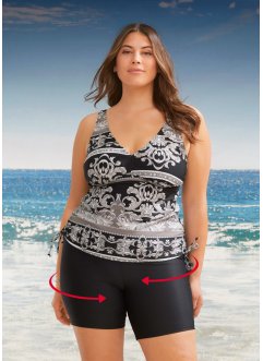 Pantaloncini per bikini con effetto modellante leggero, bpc bonprix collection