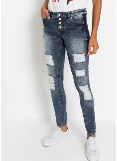 Jeans skinny con inserti, RAINBOW