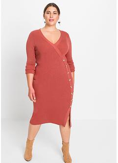 Abito in maglia con bottoni, BODYFLIRT