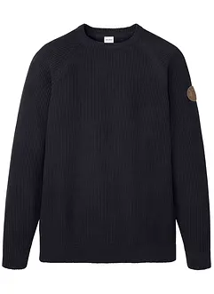 Maglione con cotone riciclato, bonprix