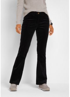 Bonprix Donna Abbigliamento Pantaloni e jeans Pantaloni Pantaloni in velluto Pantaloni di velluto a palloncino con tasche grandi e elastico in vita Rosso 