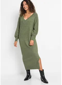 Abito midi in maglia oversize, bonprix