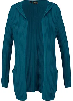 Cardigan con cappuccio, bonprix
