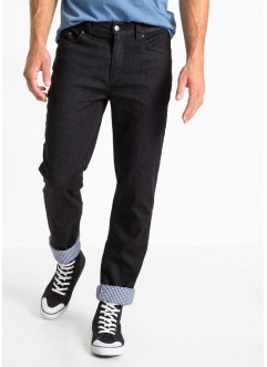 Jeans felpati elasticizzati con cinta comoda, regular fit, bpc selection