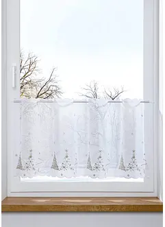 Tenda a vetro con ricamo natalizio, bonprix