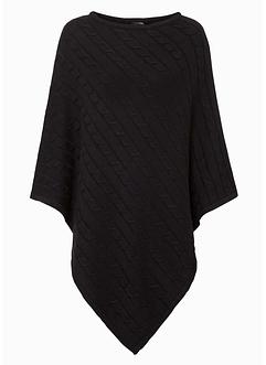 Poncho con cachemire, bpc bonprix collection