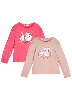 Maglia a maniche lunghe (pacco da 2), bonprix
