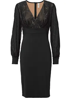 Abito con pizzo, bonprix