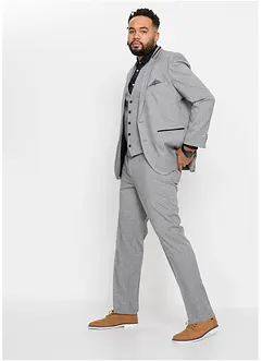 Completo (3 pezzi) giacca, pantaloni, gilet, regular fit, bonprix