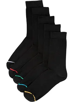 Calzini (pacco da 5 paia) con cotone biologico, bonprix