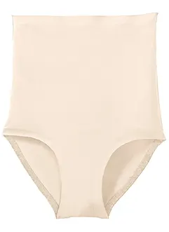 Slip alto senza cuciture con effetto modellante leggero, bonprix