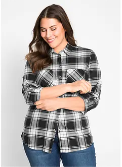 Camicia a quadri in cotone, bonprix