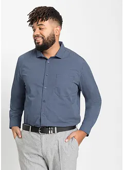 Camicia elegante a maniche lunghe in puro cotone (pacco da 2), bonprix