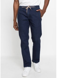 Jeans con elastico in vita e pinces, bpc selection