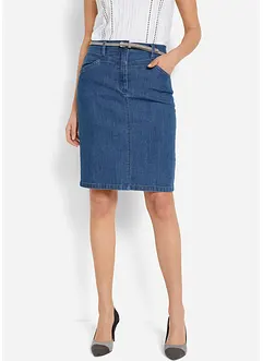 Gonna di jeans elasticizzata, bonprix